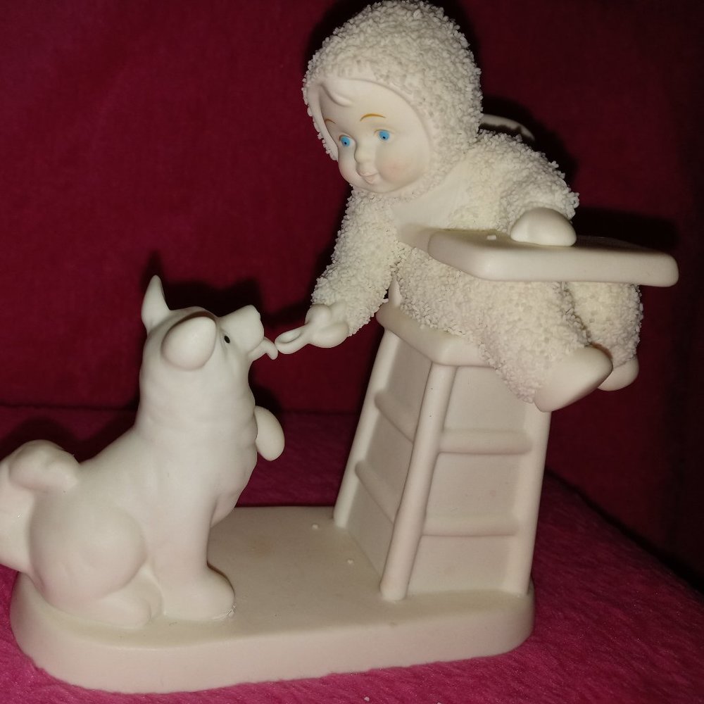 Snow Babies Collection "Here you eat it"